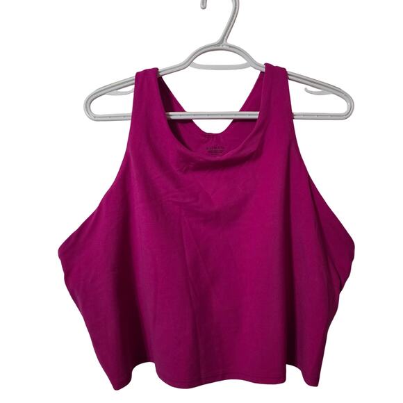 Athleta Built-In Bra Tank Top in Wildberry Size 3X - Picture 2 of 4